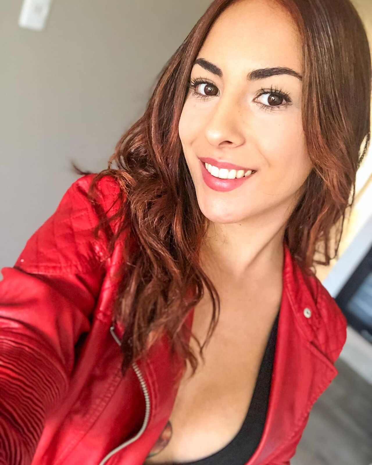 Red jacket